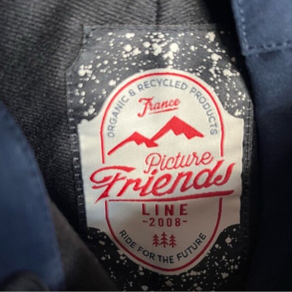 Picture Organic Clothing Co. Apply Snow/Ski/Board Pants Navy Blue Size Large - Picture 6 of 12